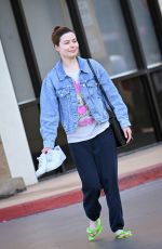 MIRANDA COSGROVE Leaves a Nail Salon in Los Angeles 06/04/2024