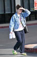 MIRANDA COSGROVE Leaves a Nail Salon in Los Angeles 06/04/2024