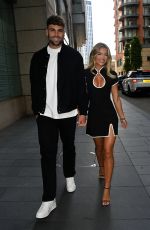 MOLLY SMITH Arrives at Habbibi Bar and Restaurant Launch in Manchester 06/08/2024