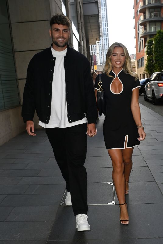 MOLLY SMITH Arrives at Habbibi Bar and Restaurant Launch in Manchester 06/08/2024