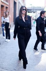 MONICA BELLUCCI Leaves Beetlejuice, Beetlejuice Press Junket in New York 06/15/2024