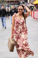 MYLEENE KLASS Arrives at Smooth Radio in London 06/08/2024