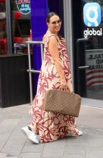 MYLEENE KLASS Arrives at Smooth Radio in London 06/08/2024