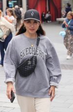 MYLEENE KLASS Arrives at Smooth Radio in London 06/15/2024