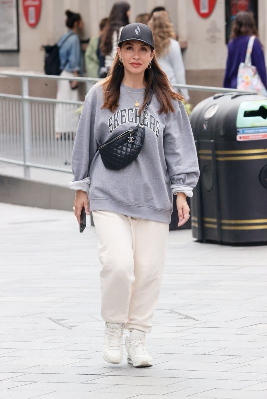 MYLEENE KLASS Arrives at Smooth Radio in London 06/15/2024