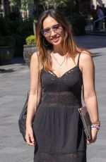 MYLEENE KLASS Arrives at Smooth Radio in London 06/20/2024