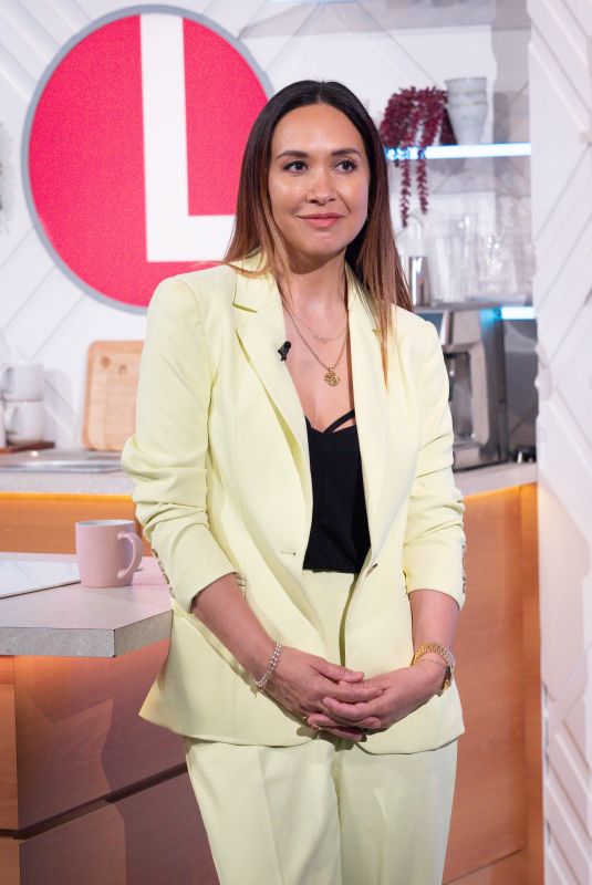 MYLEENE KLASS at Lorraine TV Show in London 06/26/2024