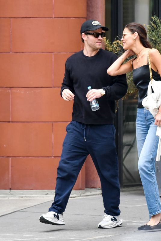 NATALIE KUCKENBURG and Paul Wesley Out in New York 06/24/2024