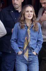 NATALIE PORTMAN on the Set of Fountain of Youth in London 05/30/2024