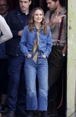 NATALIE PORTMAN on the Set of Fountain of Youth in London 05/30/2024
