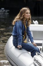 NATALIE PORTMAN on the Set of Fountain of Youth in London 05/30/2024