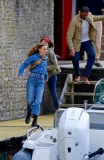 NATALIE PORTMAN on the Set of Fountain of Youth in London 05/30/2024