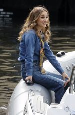 NATALIE PORTMAN on the Set of Fountain of Youth in London 05/30/2024