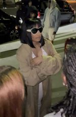 NICKI MINAJ Night Out at Eiffel Tower in Paris 06/10/2024