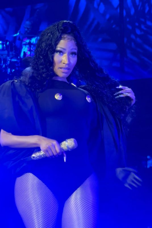 NICKI MINAJ Perfors at a Concert in Paris 06/01/2024