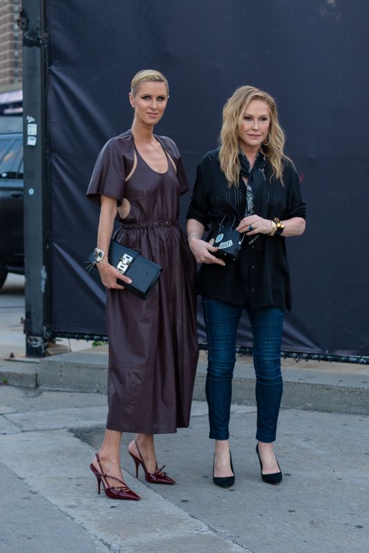 NICKY and KATHY HILTON Arrives at Hermes Show in New York 06/07/2024