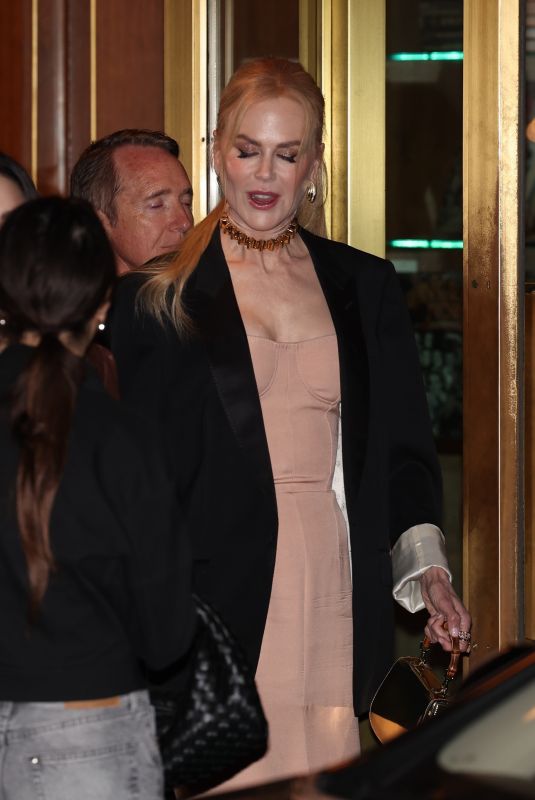 NICOLE KIDMAN Leaves A Family Affair Premiere Afterparty at Sunset Tower in Los Angeles 06/13/2024