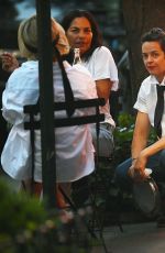 NICOOLE ARI PARKER and SARITA CHOUDHURY Out for Dinner at Bar Pisellino in New York 06/21/2024