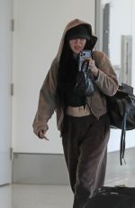 NOAH CYRUS at LAX Airport in Los Angeles 06/15/2024