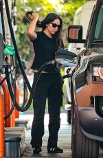 NOOR ALFALLAH at a Gas Station in Los Angeles 05/29/2024
