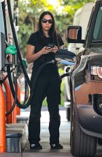 NOOR ALFALLAH at a Gas Station in Los Angeles 05/29/2024