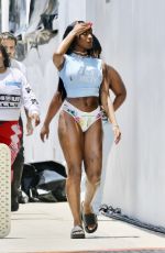 NORMANI on the Set of a Music Video in Los Angeles 06/06/2024