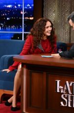 OLIVIA COOKE at Late Show with Stephen Colbert in New York 06/04/2024