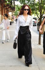OLIVIA COOKE Out and About in New York 06/04/2024