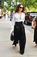 OLIVIA COOKE Out and About in New York 06/04/2024