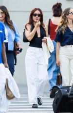 OLIVIA COOKE Out with a Firend in New York 06/01/2024