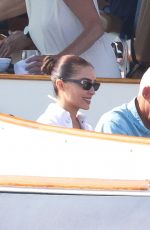 OLIVIA CULPO Enjoying a Day of Boating with Her Family in Rhode Island 06/26/2024