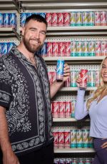 OLIVIA DUNNE and Travis Kelce for Accelerator Energy Drinks, 2024