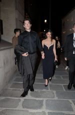 OLIVIA MUNN and John Mulaney Leaves Vogue World After-party in Paris 06/23/2024