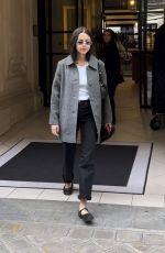 OLIVIA RODRIGO Leaves Her Hotel in Paris 06/15/2024