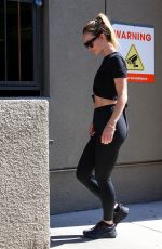 OLIVIA WILDE Leaves a Gym in Los Angeles 06/24/2024