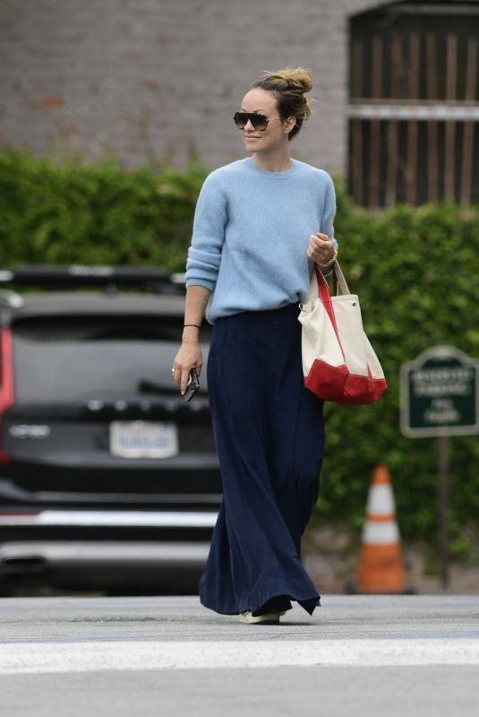 OLIVIA WILDE Out and About in Los Angeles 06/08/2024