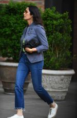PADMA LAKSHMI Leaves Gotham Cannabis Dispensary Store in New York 06/07/2024