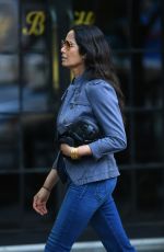 PADMA LAKSHMI Leaves Gotham Cannabis Dispensary Store in New York 06/07/2024