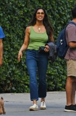 PADMA LAKSHMI Leaves Gotham Cannabis Dispensary Store in New York 06/07/2024