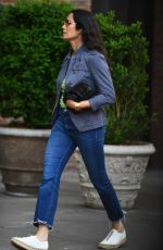PADMA LAKSHMI Leaves Gotham Cannabis Dispensary Store in New York 06/07/2024