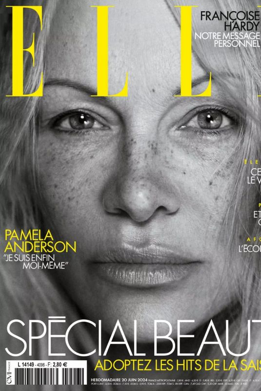 PAMELA ANDERSON in Elle France, June 2024