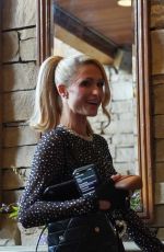 PARIS HILTON Taking a Break from Business Meetings in Park City 06/03/2024