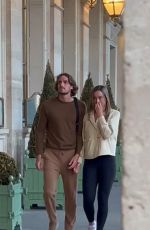 PAULA BADOSA and Stefanos Tsitsipas Out in Paris 05/31/2024