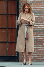 PAX DE LA HUERTA Outside Her Hotel in New York 06/12/2024