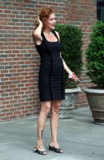 PAX DE LA HUERTA Outside Her Hotel in New York 06/12/2024