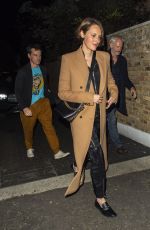 PHOEBE WALLER-BRIDGE Leaves Casa Cruz in Notting Hill 06/11/2024