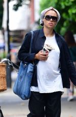Pregnant ADWOA ABOAH Out in Notting Hill 06/18/2024