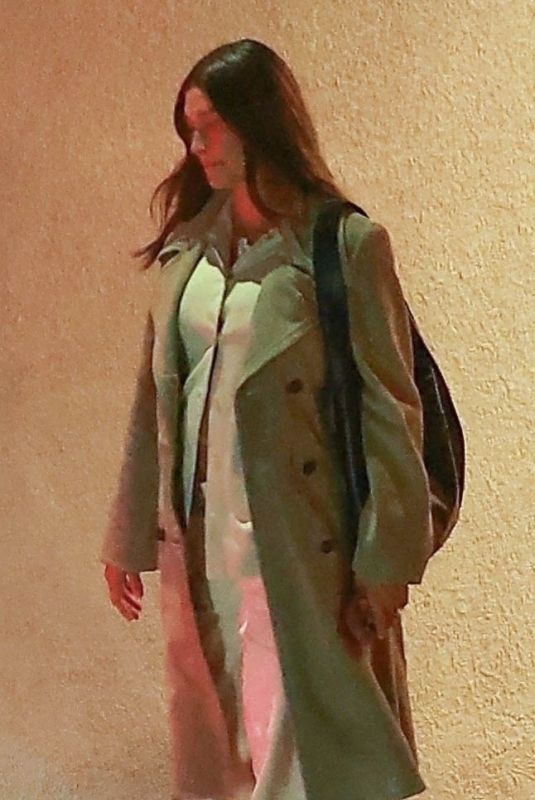 Pregnant HAILEY BIEBER Out for Dinner at Shu Sushi House Unico in Pacific Palisades 06/06/2024