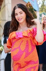 Pregnant JENNA DEWAN Arrives at Jeremy Scott
