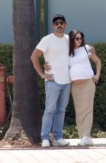 Pregnant JENNA DEWAN Out with Her Husband in Los Angeles 06/04/2024